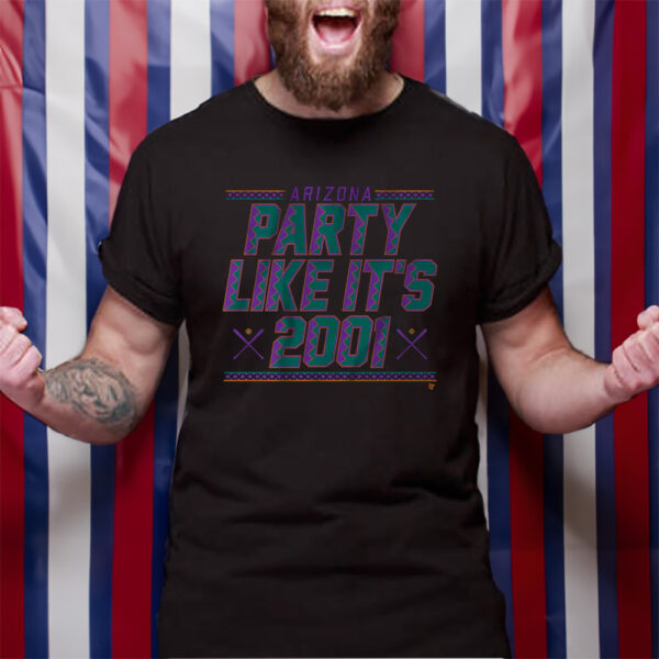 Arizona Party Like It'S 2001 Tshirt