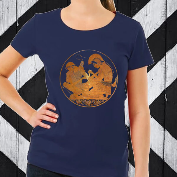 Achilles And Patroclus Kylix Essential Tshirt