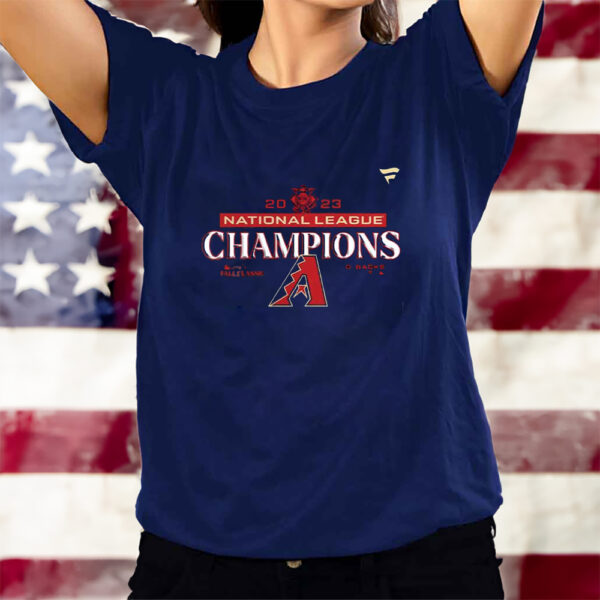 Arizona Diamondbacks 2023 Nlcs National League Champions Locker Room T-Shirts