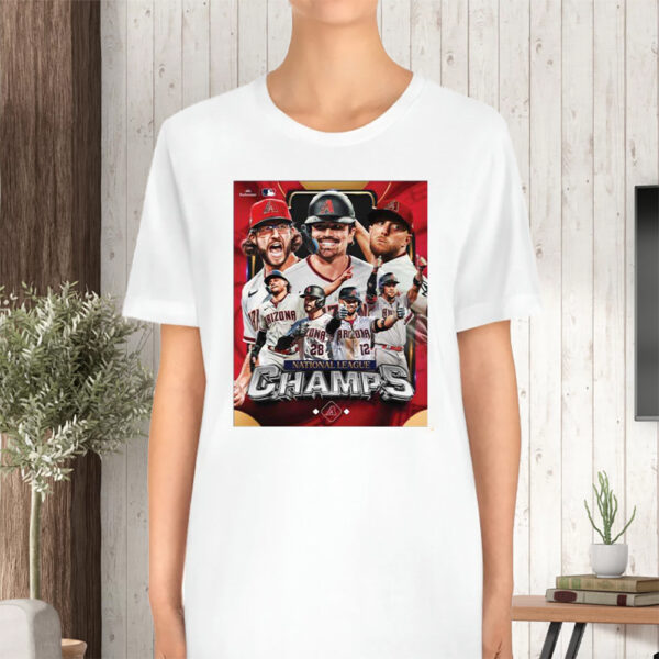 Arizona Diamondbacks 2023 Nlcs National League Champions Tshirt