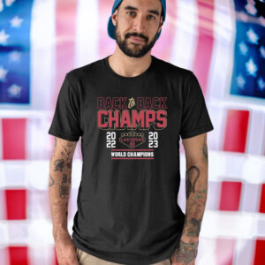 Back to Back Champs Men Shirt - Las Vegas Women's Basketball