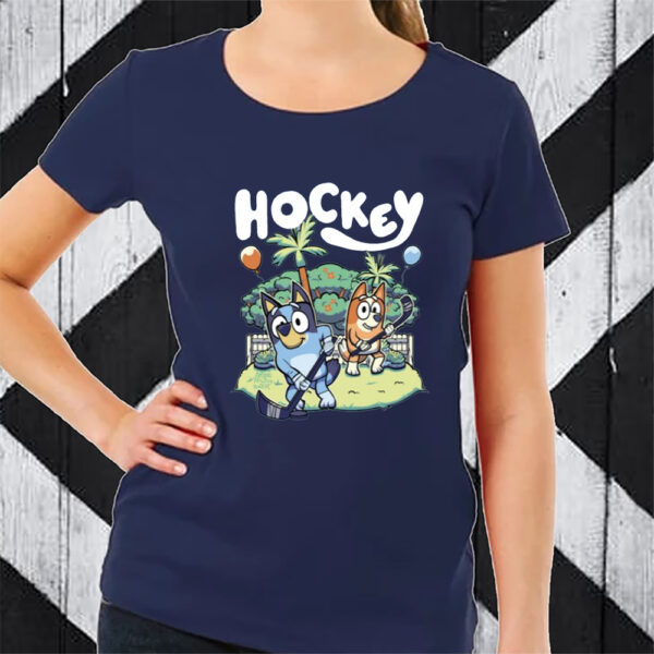 Hockey Bluey Tshirt