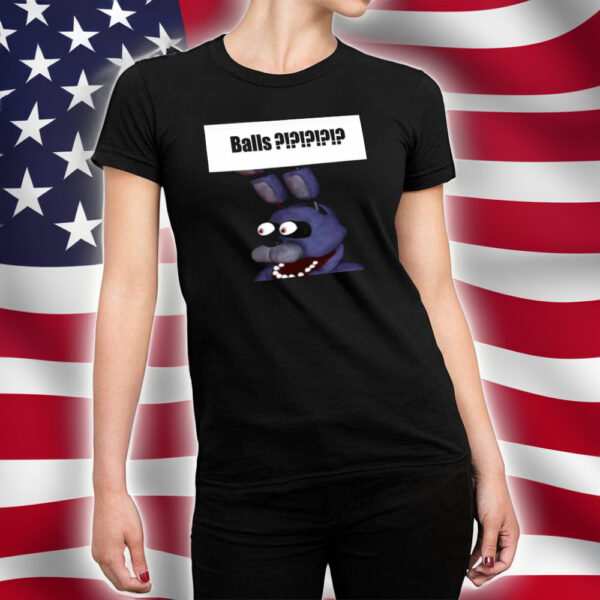 Jaiden Animations Fnaf Bonnie Balls Shirt