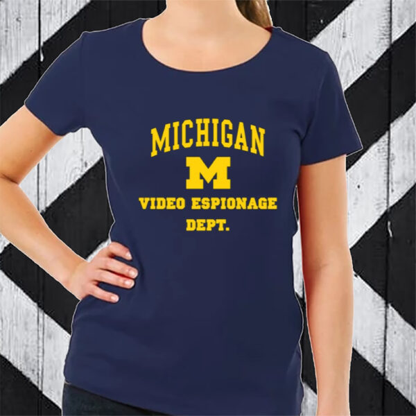 Michigan Video Espionage Dept Tshirt