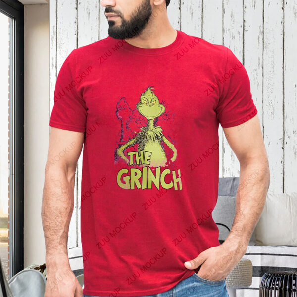 Pink The Grinch You’re A Mean One Graphic Sweat Shirt