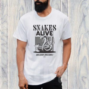 Snakes Really Alive Arizona Baseball TShirt