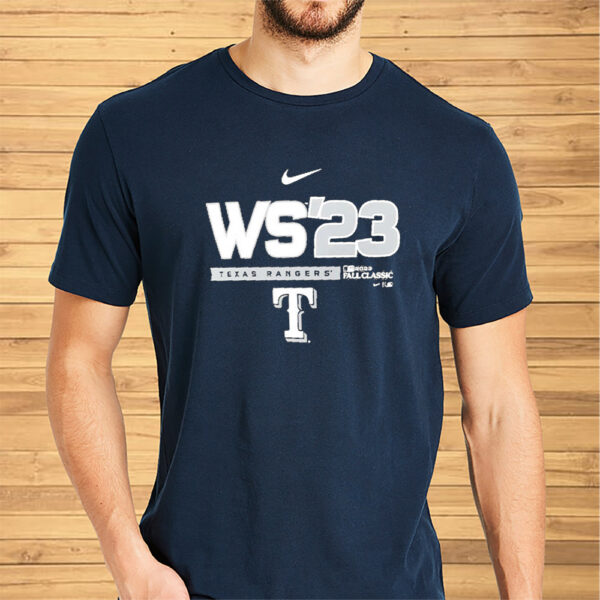 Texas Rangers Nike Ws 2023 World Series Shirt