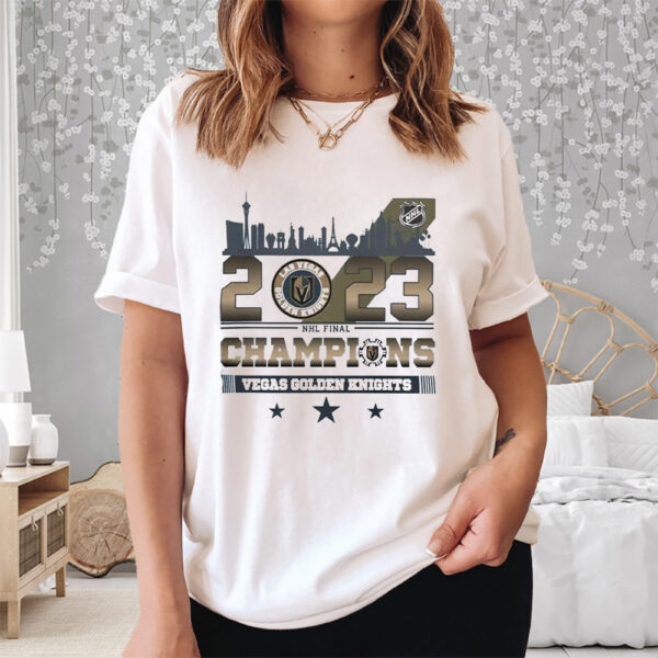 Vegas Golden Knights Nhl Final Stanley Cup Champions 2023 Logo Shirt