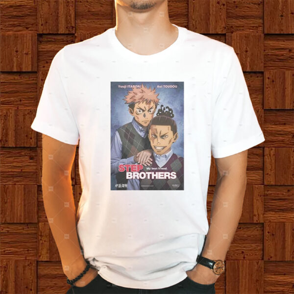 Yuuji Itadori And Aoi Toudou Step Brothers Shirt