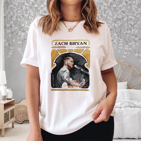 Zach Bryan Onstage Short Shirt