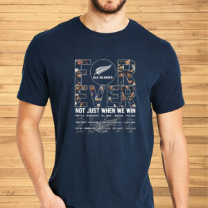 All Blacks Not Just When We Win Shirt