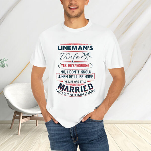 Awesome Lineman’s Wife T-Shirts