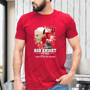 Bob Knight 1940-2023 Thank You For The Memories Shirt