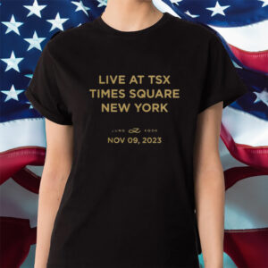 Golden Live At Tsx Times Square New York Nov 09 2023 Shirt