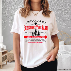 Griswolds Tree Farm Fun Old Fashioned Family Christmas Shirt