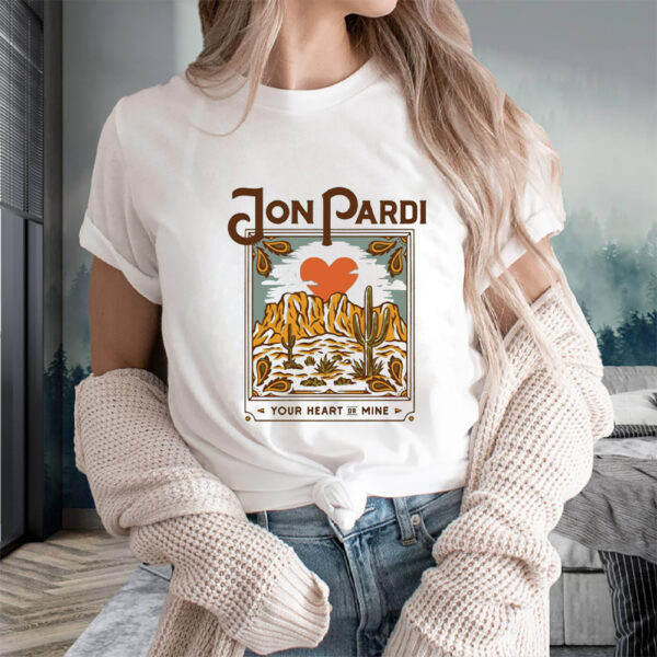 Jon Pardi Women'S Your Heart Or Mine T-Shirts