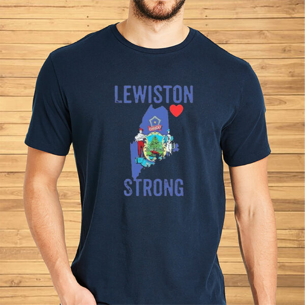 Lewiston Strong Vintage Style Shirt