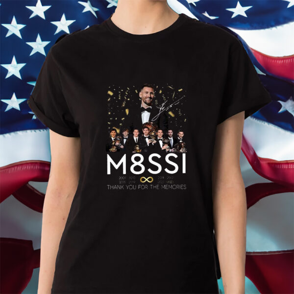 M8Ssi Infiniti Eighth Ballon D’or Thank You For The Memories Shirt