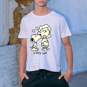 Mom Jeans Snoopy Puppy Love Shirt