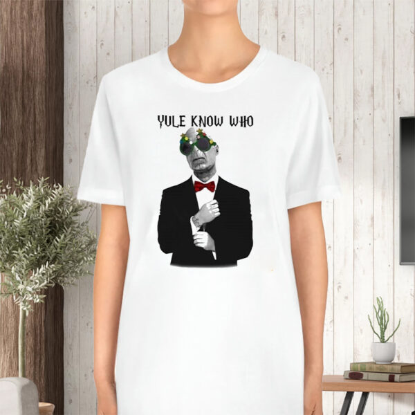 Original Yule Know Who Lord Voldemort Harry Potter Tshirt