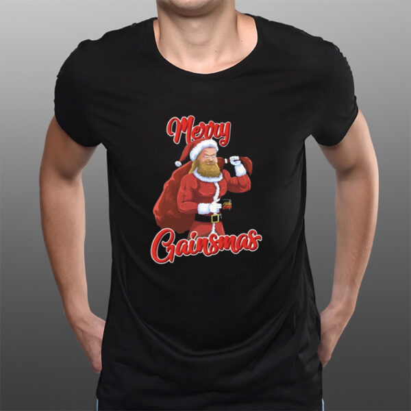 Papa Swolio Merry Gainsmas T-Shirts