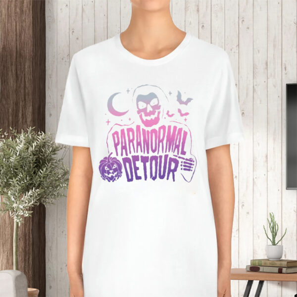 Paranormal Detour Faded Skull Tshirt