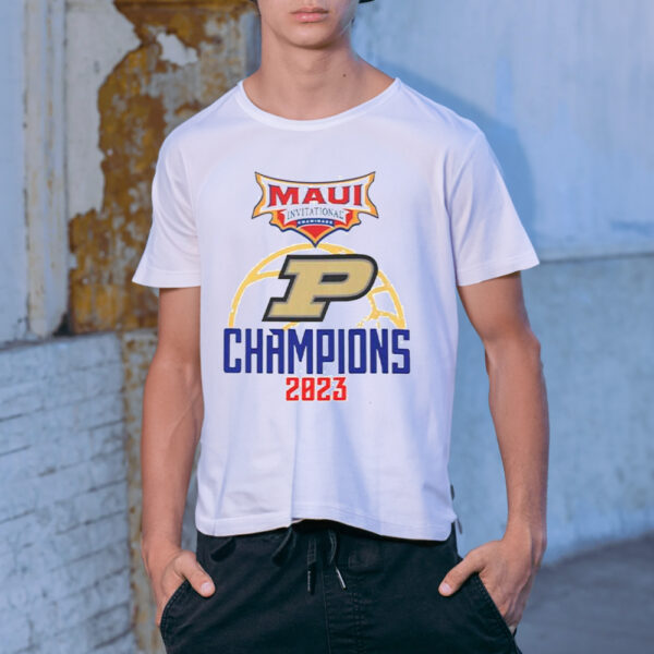 Purdue Maui Invitational Champions 2023 Shirt