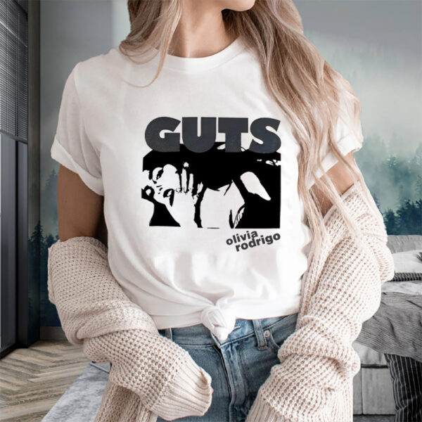 Red Glittering Guts T-Shirts