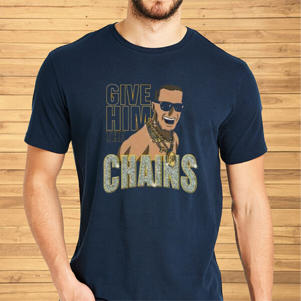 Retro Kirk Cousins Chains Shirt Give Him The Chains Unisex Sweat Shirt