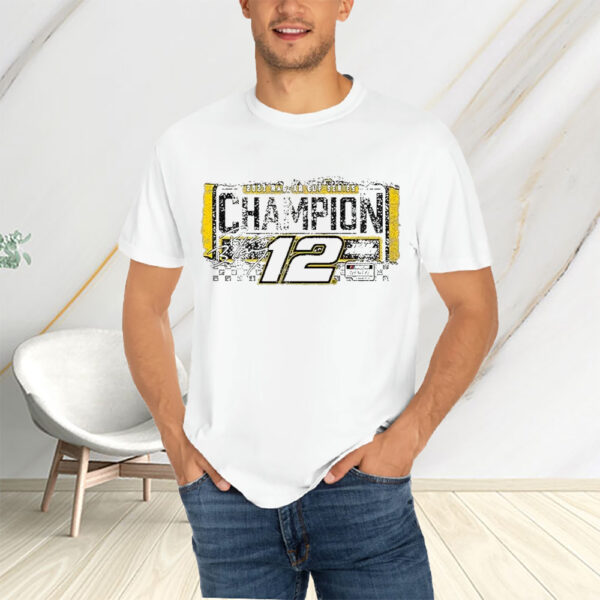 Ryan Blaney Team Penske Women’s 2023 Nascar Cup Series Champion T-Shirts