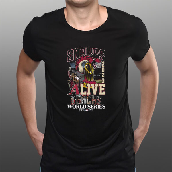 Snakes Alive Dbacks World Series 2023 T-Shirtt