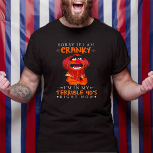 Sorry If I Am Cranky Im In My Terrible 40s Right Now TShirt