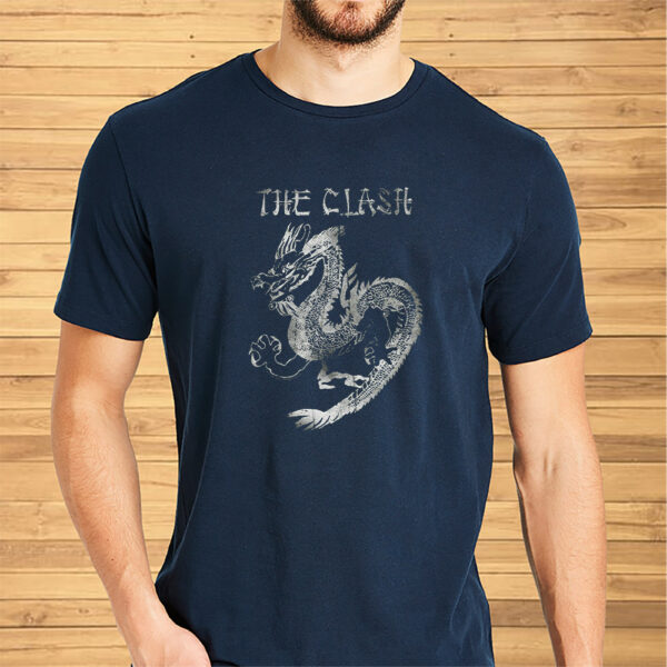 The Clash New Dragon Amplified Vintage Shirt