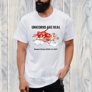 Unicorns Are Real Shohei Ohtani 2023 Al Mvp TShirt