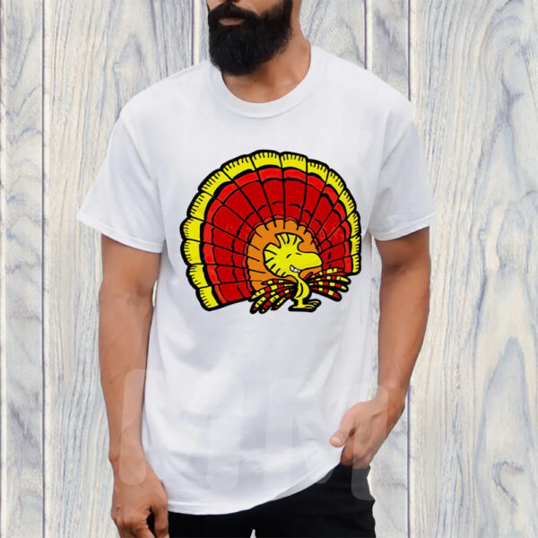 Woodstock Turkey Thanksgiving Tshirt