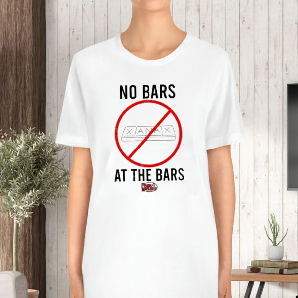 Xanax No Bars At The Bars Top Tshirt