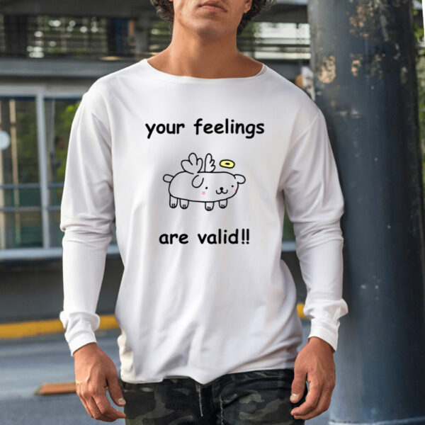 Your Feelings Are Valid T-Shirt-Unisex T-Shirt1