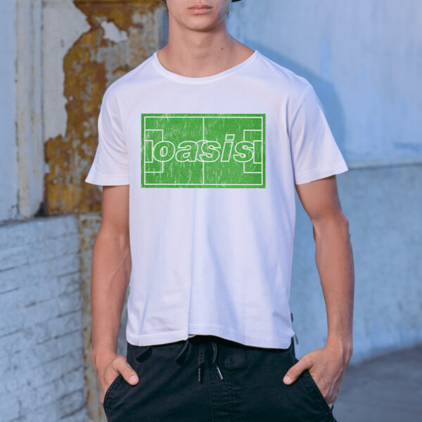 Oasis Football Pitchheavy Weight T-Shirts