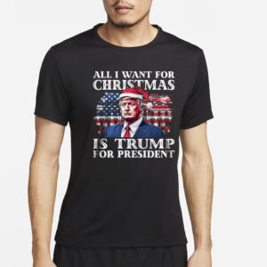 ALL I WANT FOR CHRISTMAS IS TRUMP T-SHIRT2