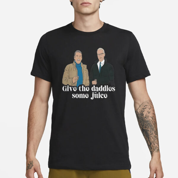 Anderson Cooper And Andy Cohen Give The Daddies Some Juice T-Shirt1