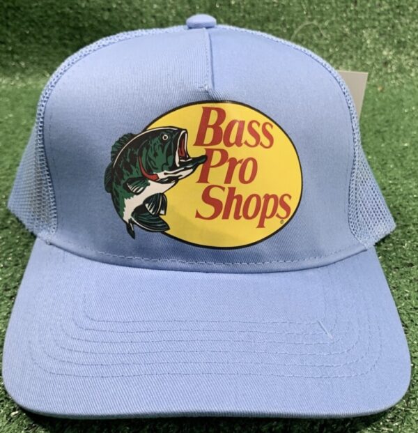 Bass Pro Shops Hat Logo Mesh Fishing Hunting Trucker Cap