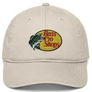 Bass Pro Shops Organic Baseball Cap Embroidery