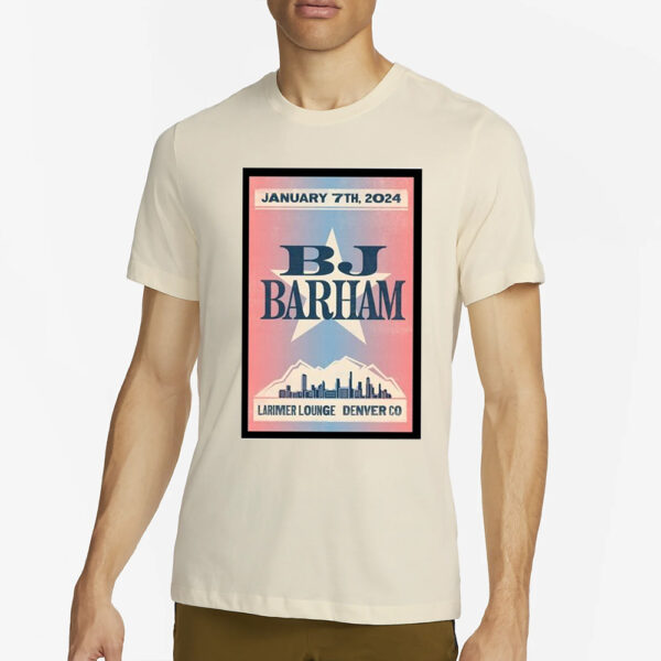 Bj Barham Jan 7 2024 Poster T-Shirt4