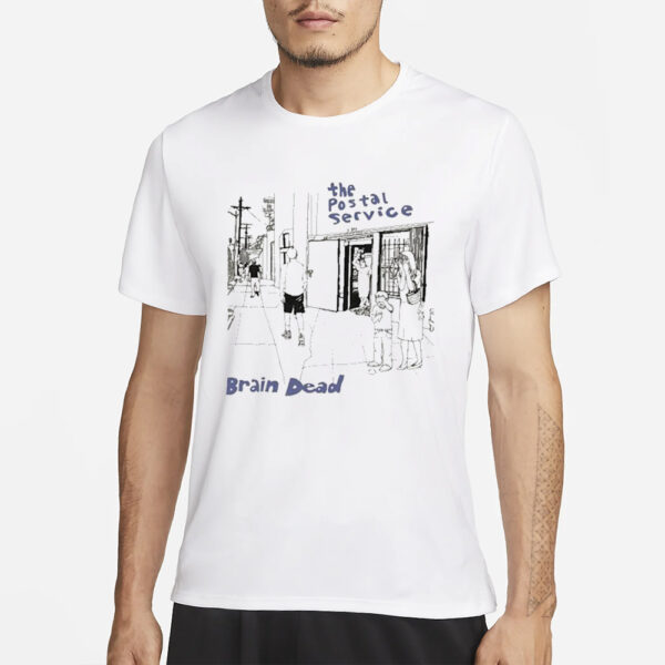 Brain Dead X The Postal Service T-Shirt3