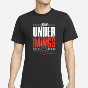 Cleveland Football The UnderDAWGS Playoff T-Shirt