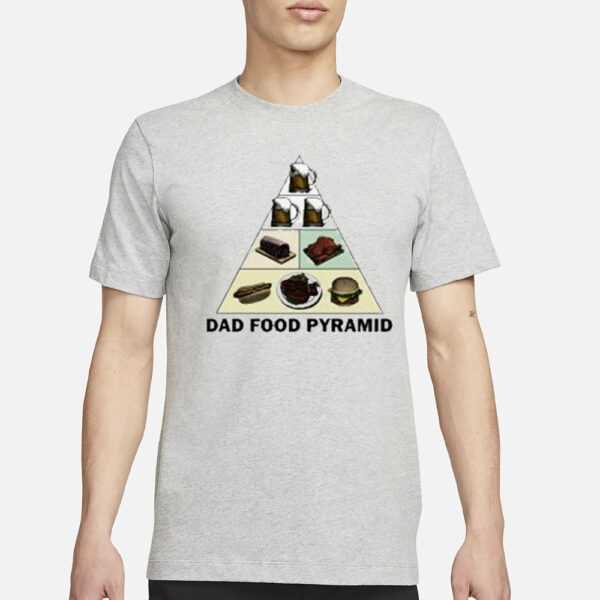 Dad Food Pyramid T-Shirt1