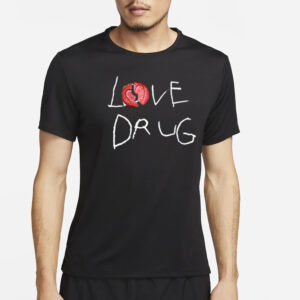 Dark Grey Love Drug T-Shirt2