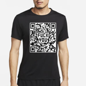 Fuck You QR Code T-Shirt4