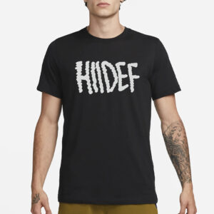 Hii-def Black Electric Logo T-Shirt3