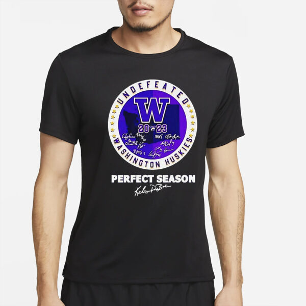 Huskies 2023 Undefeated Perfect Season T-Shirt4